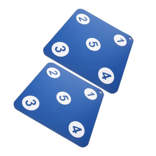 Abaodam 2pcs Wall Mounted Fencing Target Weather Resistant Dual Sided Practice Tool for Fencing and Archery Training Durable Construction Space Saving Design Elegant