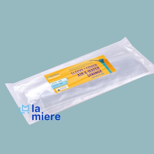 Clear Refill 500/PK 2.5 inch X 10 inch Air and Water Syringe Sleeve, Precut Opening Syringe Sleeve,3 -Way Syringes (Clear, Refill 500/PK) - Thumbnail 2
