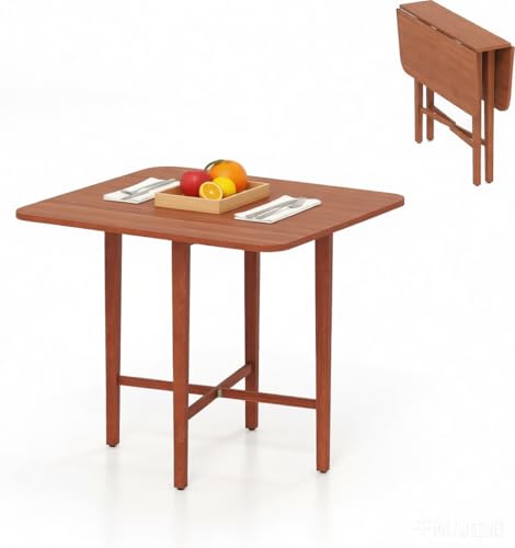 Tangkula 36' Foldable Square Dining Table, Kitchen...