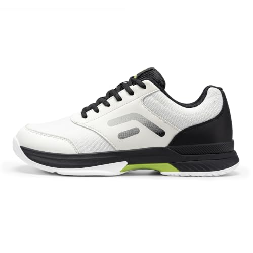 Image of FitVille Extra Wide Pickleball Tennis Shoes Men for Hard or Clay Court | Racquetball, Squash, Badminton, Breathable, Comfortable, Cushioning, Arch Support