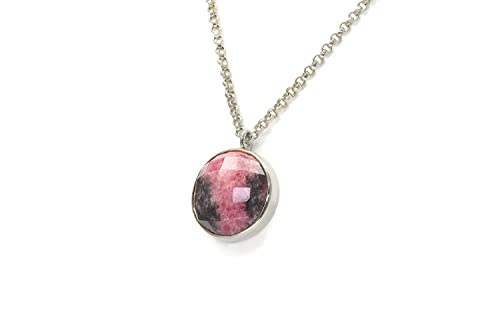 Collier de Rhodonite en boîte écrin, l'idée cadeau idéale pour gâter une femme