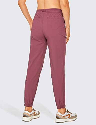 CRZ YOGA Calças De Caminhada Elásticas Femininas Com Cordão à Prova D'água Cintura Elástica Joggers