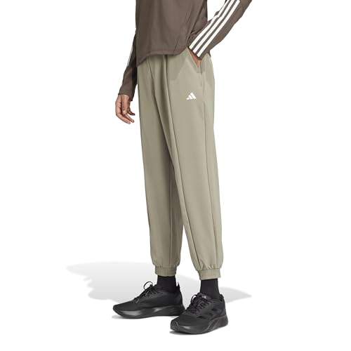 Pantalon tissé Adidas Train Essentials pour femme en noir