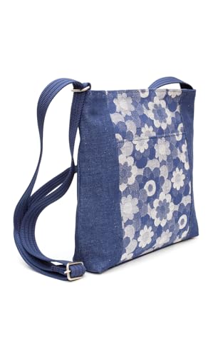 Crearekiki Japanese Shoulder Bag Women's Crossbody Lightweight Okayama Denim Margaret Pochette Mother's Day Mother Birthday Present DJ-14m_a