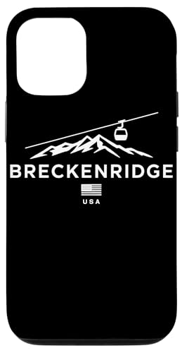 ブリッケンリッジ USA スノーウィーマウンテン スマホケース iPhone 12/12 Pro 用