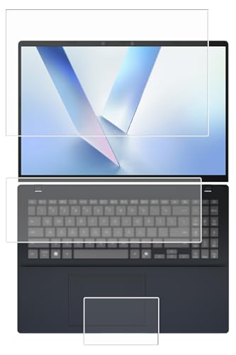 [3�_�Z�b�g(���+�^�b�`�p�b�h+�L�[�{�[�h�J�o�[)] ClearView ASUS Vivobook 16 M1607 2025�N���f�� 16�C���`�p �t�� �ی� �t�B���� �h�w�� �N���A �^�C�v ���{��