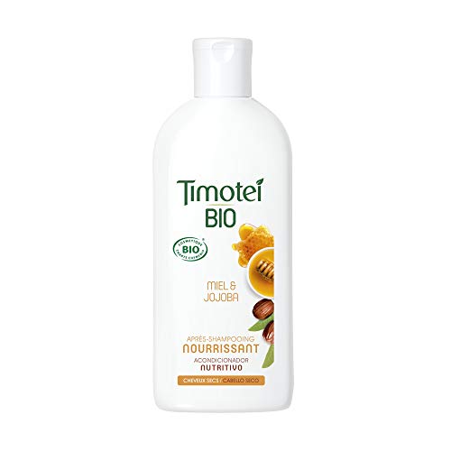 Après-shampoing nourrissant miel et jojoba Timotei Bio pour cheveux secs 250 ml