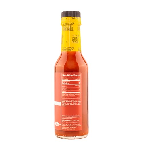 Image of Hot Ones The Classic Hot Sauce Made With Natural Ingredients & Strong Flavors From Organic Chile De Arbol Peppers, 5 fl oz Bottle (3-Pack)