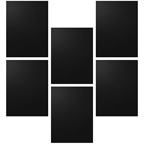 Hemoton Conjunto de 6 peças de tapetes de churrasqueira antiaderentes resistentes ao calor, reutiliz