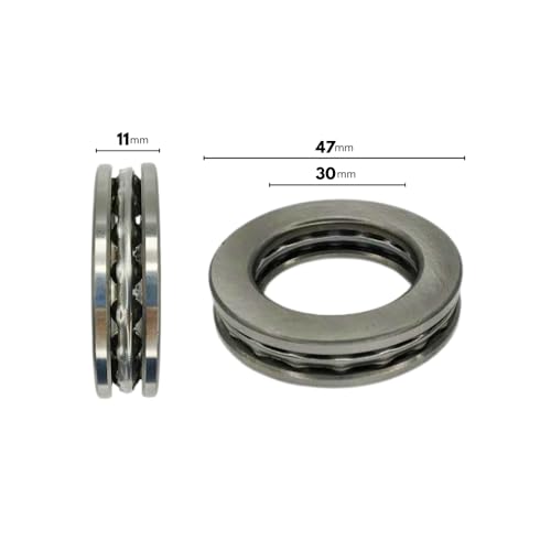 Kit Rolamento Axial de Esferas com Excêntrico Came Compatível com Lavadora Tekna Fast 1500