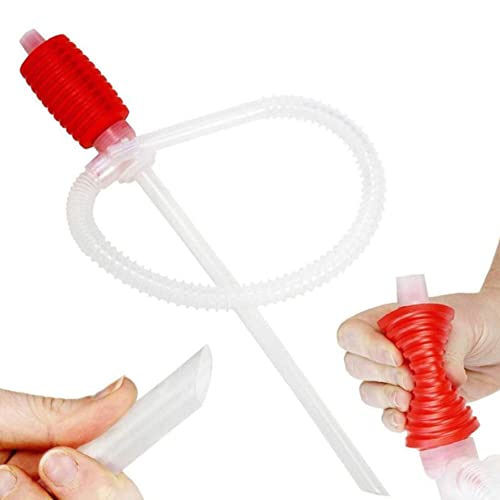 Ampiamente utilizzata: la pompa dell'acqua manuale è versatile e adatta per l'uso con una vasta gamma di liquidi, tra cui benzina, paraffina, diesel, insetticidi, acqua distillata e detergenti.