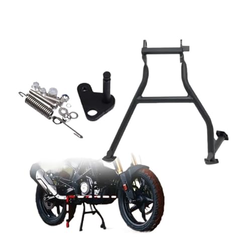 Pilier central ferme et béquille moto robuste avec levier pliant - 2