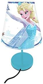 New Amazing and Stylish Frozen Princess Lamp Bedside, Kids Bedroom lamp with lampshade, Colour Decorative Light for Geeks Featuring Princess Super Heroes