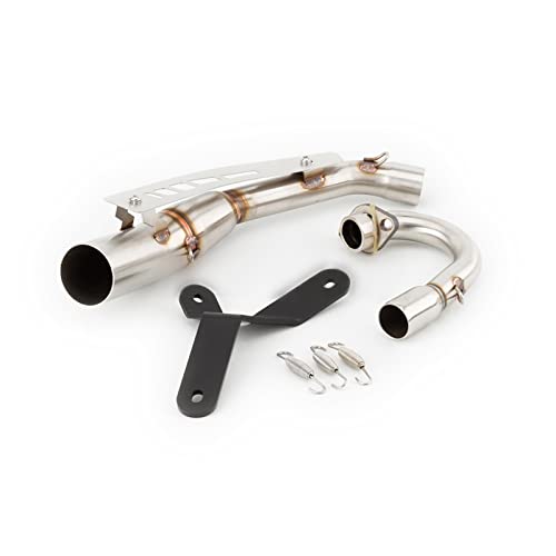 Header link pipe Monkey 125 résout la surchauffe moteur et libère la sonorité étouffée - 6