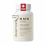 Evernate NMN Supplement 600mg – 99.6% Ultra High Purity Nicotinamide Mononucleotide for NAD+ Support, Cellular Energy & Healthy Aging – 90 Capsules | NAD+ Booster | 3-Month Supply