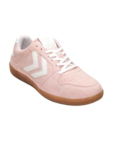 Image of hummel Ciela Casual Suede Sneaker for Women Lightweight with Synthetic Suede Enhanced Comfort Cushioned Insole and Slip-Resistance Work and Play Business Casual Shoes