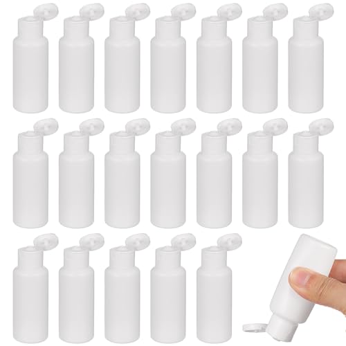 Beaupretty 30本入 トラベルボトル 30ml ワンタッチ シャンプーボトル プラスチック 小分け 詰替え容器 携帯便利