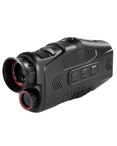 Monocular de visión nocturna 1080P con zoom digital 5X y pantalla de 1.5 pulgadas para oscuridad