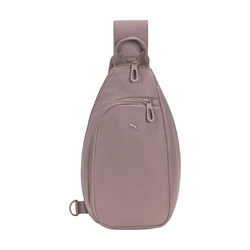 PUMA Womens Myriad Sling Sporty Hands-Free Bag with Reversible Strap & Dual Compartments Sandstone One Size
