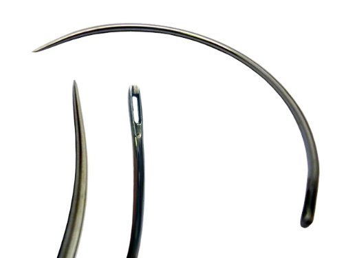 gebogen rund Point 8,9 cm schwere Polsterung Nadeln (Osborne No. 501)
