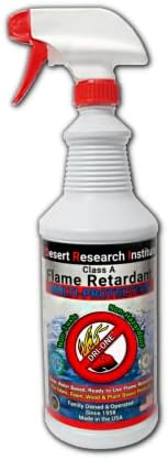 Fire Retardant Spray (Class A for Fabric, Wood, Theater Curtains & More) Eco-Safe, Non Toxic, C.A.C. Title-19, ASTM E84, DRI-ONE