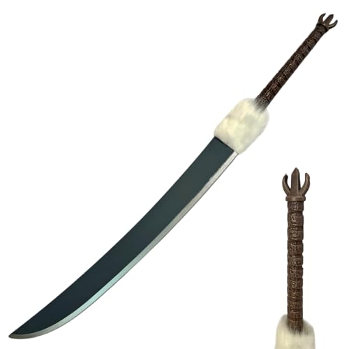 JJK Cursed Tools Playful Cloud Three Section Cudgel Inverted Spear of Heaven Anime Toji Foam Sword Weapon Model for Cosplay Halloween (Split Soul Katana)