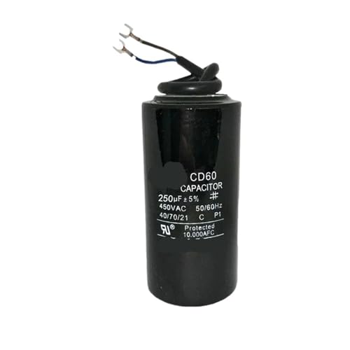 Condensateur CD60 250 uf 450V haute performance pour un couple de démarrage puissant