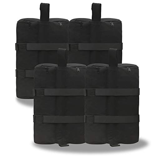 Preisvergleich Produktbild ABCCANOPY 4er Set Standfuß für Pavillon,Sandsack,Schwarz
