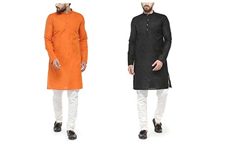 VIC CREATION RAMZAN Special Combo Kurta Pyjama For Men(Pack Of 2)