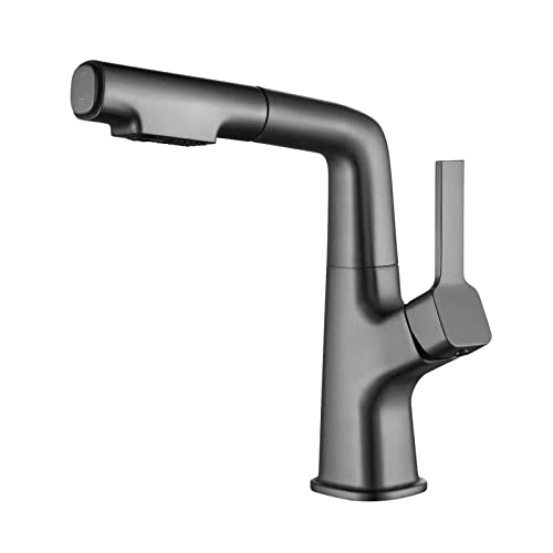 Mitigeur de lavabo eau chaude et froide double mode avec douchette