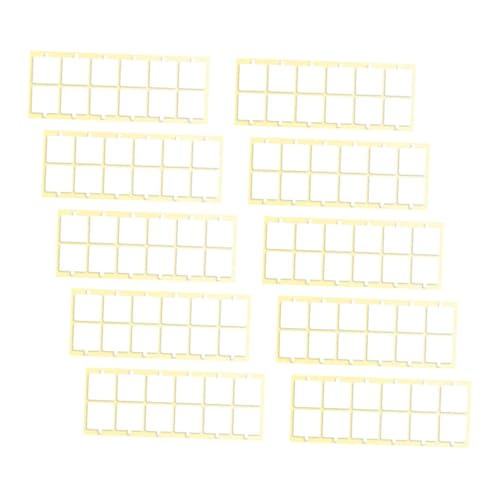 Ruban double face amovible OSALADI 10 feuilles adhésives transparentes pour panneau acoustique