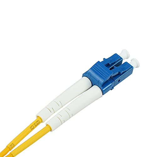 Image of 2M LC to SC OS2 Fiber Optic Patch Cable Singlemode Duplex Optical Patch Cord 9 /125m Fiber Optic Cable LC-SC DX 2 Meter (6.5ft)