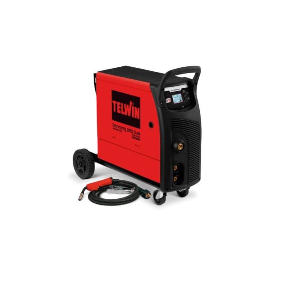 Technomig 225 podwójna spawarka inwerterowa Synergic - 230 V