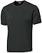 Dri-Equip(tm) Youth Athletic All Sport Training Tee Shirt,L-Iron Grey