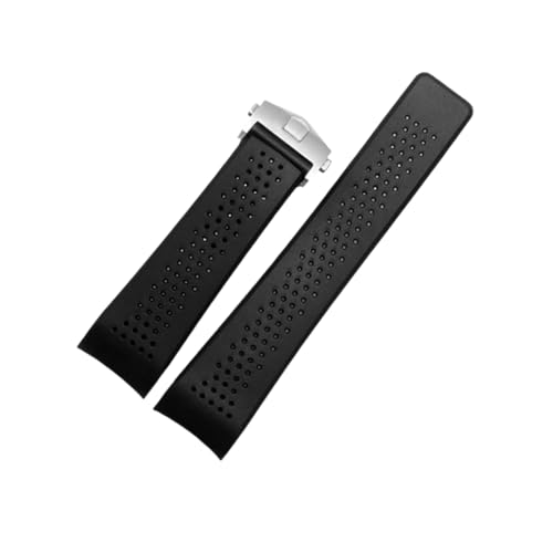 Bracelet silicone souple pour Panerai PAM0061, finition premium durable