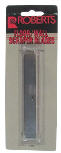 Roberts Carpet Tools 4-Inch Floor and Wall Scraper Replacement Blades 10-442