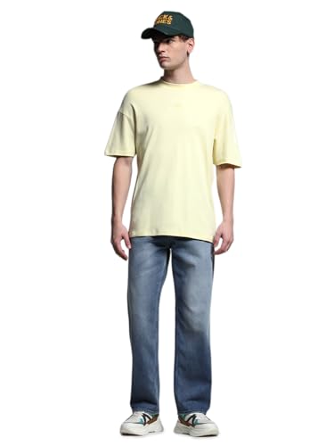 Image of Jack & Jones Men's Loose Fit Jeans | High Rise | Jeans for Men