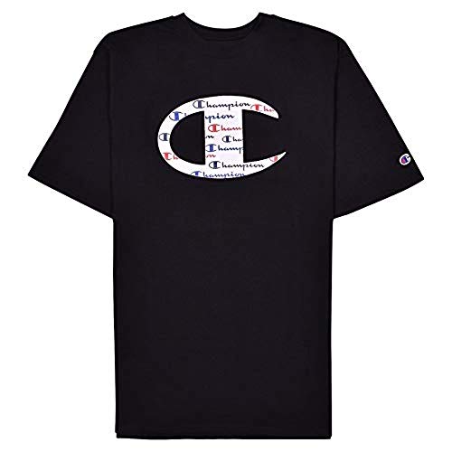 Champion Big and Tall T Shirts for Men – Crewneck Mens Big and Tall Graphic Tee