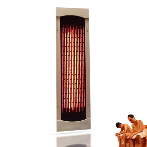 Tubo calentador infrarrojo cerámico para sauna, generador de para sauna, tubo calentador infrarrojo cerámico, tubo calentador portátil de 350 W con protección(1pcs)