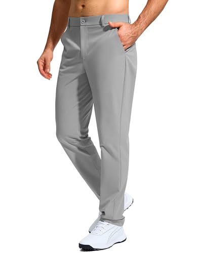 G Gradual Mens Golf Pants Stretch Dress Casual Pants 30"/32"/34" Lightweight Work Travel Slacks for Men with 4 Pockets2