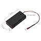 OTOTEC 2er-Pack 5 mm rote LED-Alarme, falsche Alarme mit vorverdrahtetem Batteriehalter für Autos, Boote, Motorräder, Garagen, AA-Batterien nicht im Lieferumfang enthalten