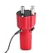 Motor Giratorio de Parrilla de Barbacoa de construcción sólida, Accesorio de Soporte para asado de Barbacoa, Motor de Barbacoa de 1,5 V, construcción sólida roja con Cable USB