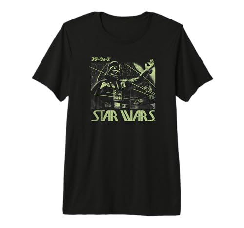 Star Wars Darth Vader t-shirt Kanji pour vos sorties geek et streetwear