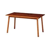 弘益 ヘント ダイニングテーブル ブラウン HENT-DT130 約68×130×70cm