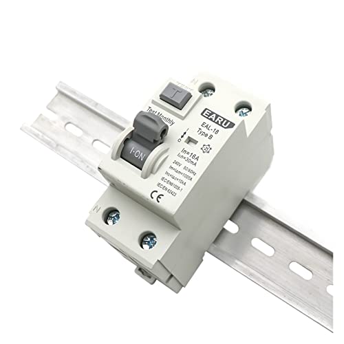 Disjoncteur différentiel 2P 32A immunité type B interrupteur - 6