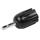 Cambio eficiente de cuerdas: monta esta herramienta de cabezal de bobinador de cuerdas con herramientas para facilitar un proceso de cambio de cuerda más rápido y fácil.