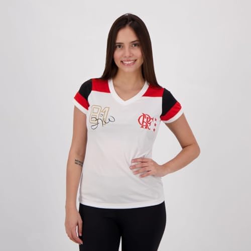 Camisa Flamengo Zico Retrô nº10 Feminina