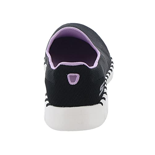 Skechers Skechers womens Go Walk Smart 2 - Sunset Springs Sneaker, Black/Lavender, 11 US