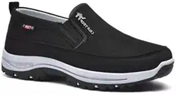 Tênis Masculino Slip On Azul Casual Esportivo Confortável Leve e Antiderrapante para o Dia a Dia