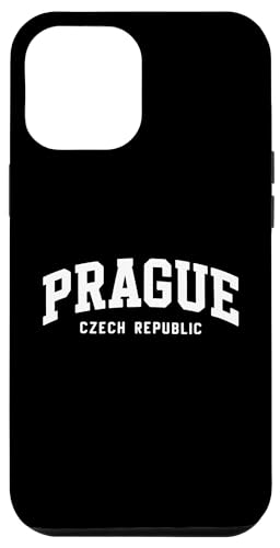 Carcasa para iPhone 15 Pro Max Praga República Checa - Recuerdo de vacaciones de estilo universitario
